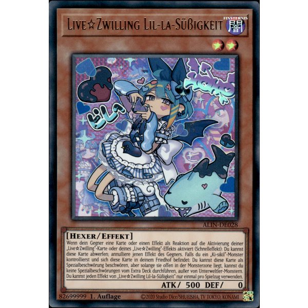 Live?Zwilling Lil-la-S&uuml;&szlig;igkeit ALIN-DE028 (Ultra Rare)