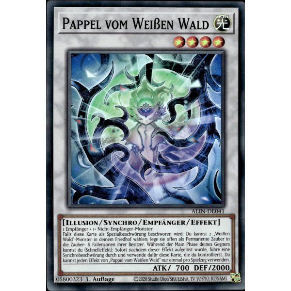 Pappel vom Wei&szlig;en Wald ALIN-DE041 (Super Rare)