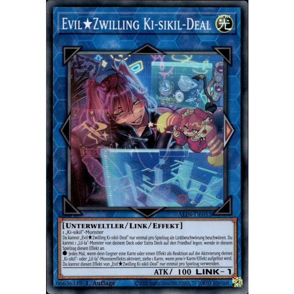 Evil?Zwilling Ki-sikil-Deal ALIN-DE052 (Super Rare)