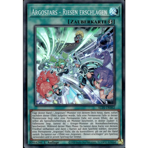 Argostars - Riesen erschlagen ALIN-DE062 (Super Rare)