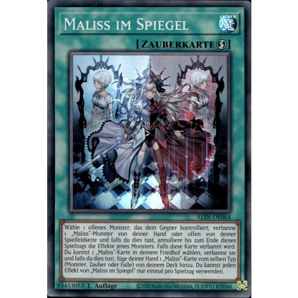 Maliss im Spiegel ALIN-DE064 (Super Rare)