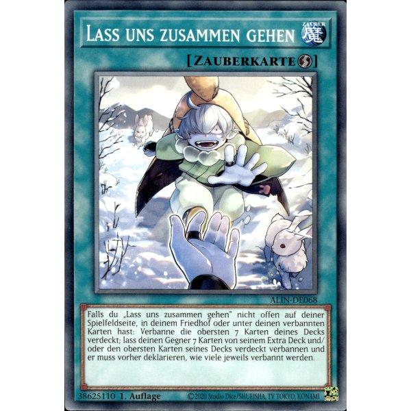 Lass uns zusammen gehen ALIN-DE068