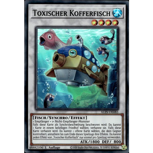 Toxischer Kofferfisch ALIN-DE085 (Super Rare)