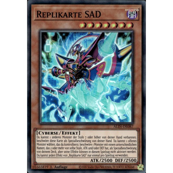 Replikarte SAD ALIN-DE087 (Super Rare)