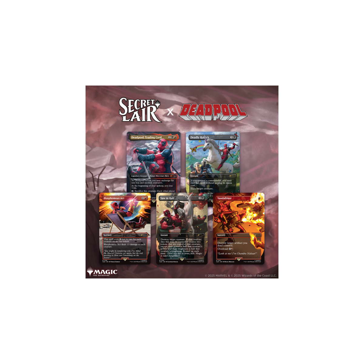Secret Lair x Marvel's Deadpool - Non-Foil (englisch) Magic