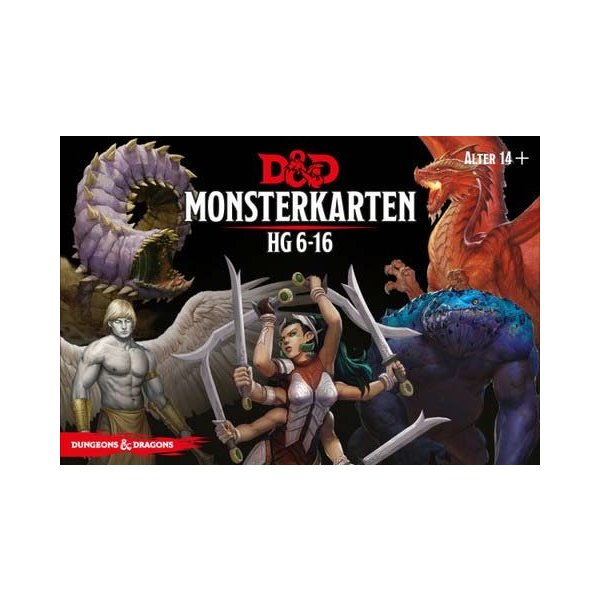 Dungeons &amp; Dragons Monster Deck 6-16 - deutsch