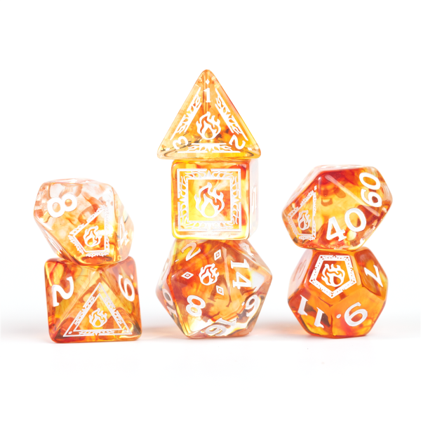 Dungeons &amp; Dragons Adventure Dice Sorcerer Orange