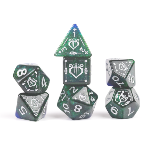 Dungeons &amp; Dragons Adventure Dice Bard Blue