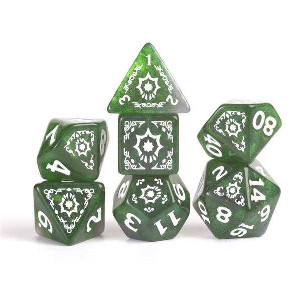 Dungeons &amp; Dragons Adventure Dice Cleric Green