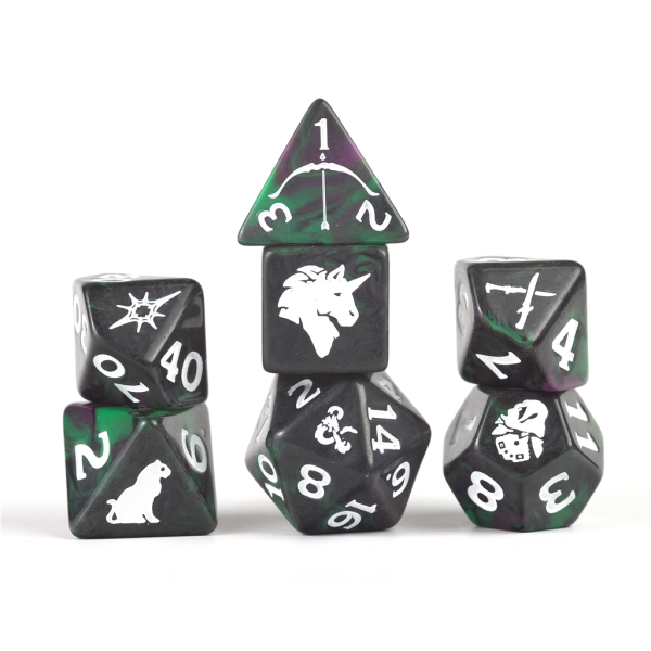 Dungeons &amp; Dragons Adventure Dice Legend of Drizzt