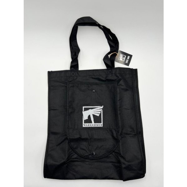 Warhammer Tote Bag - Tragetasche Schwarz mit Logo
