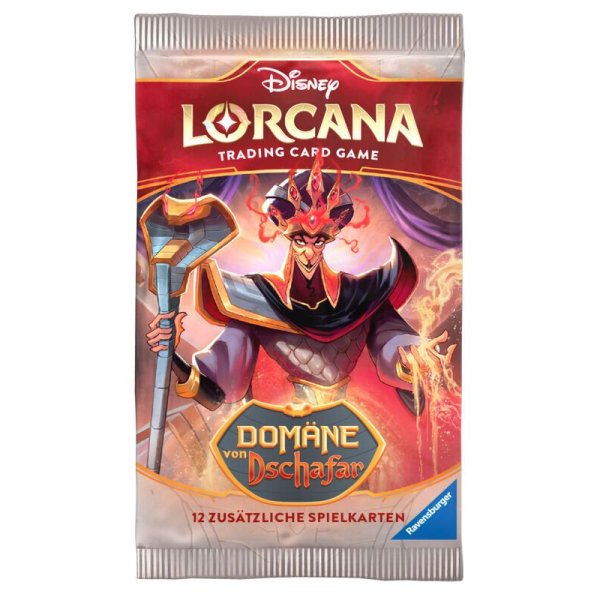 Disney Lorcana: Dom&auml;ne von Dschafar - Booster (deutsch)