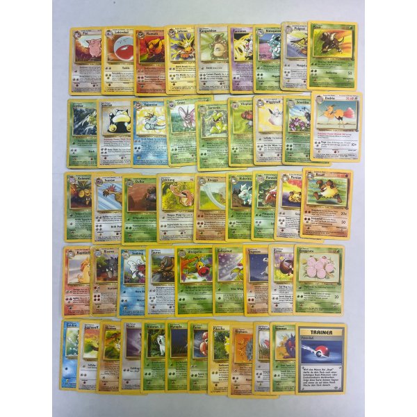 Pokemon Jungle Set komplett 64/64 deutsch/englisch