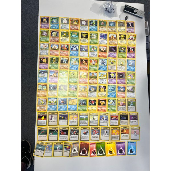 Pokemon Basis Set komplett Deutsch 102/102