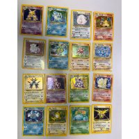 Pokemon Basis Set komplett Deutsch 102/102