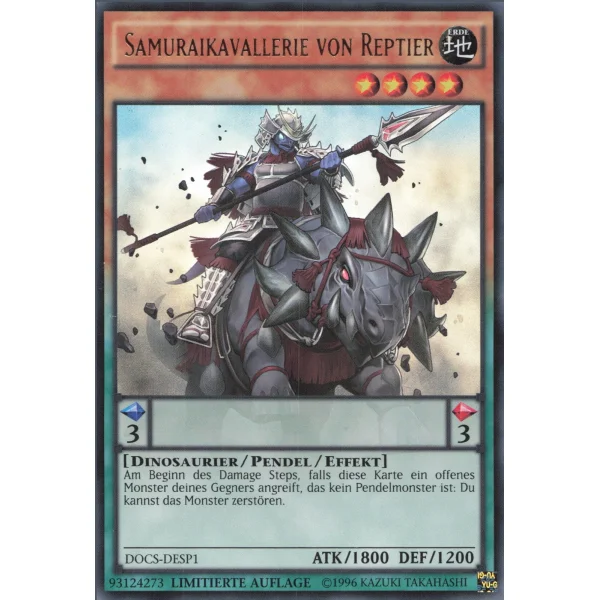 Samuraikavallerie von Reptier (Ultra Rare)