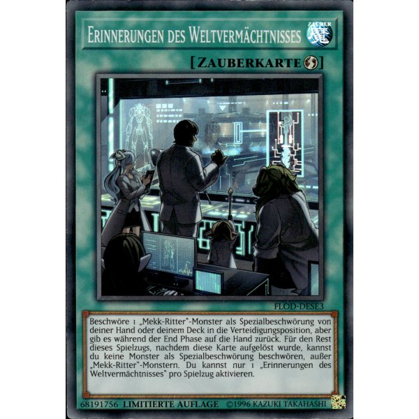 Erinnerungen des Weltverm&auml;chtnisses (Super Rare)