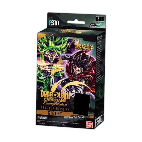 Dragon Ball Super Card Game - Fusion World FS10 Giblet Starter Deck (englisch)