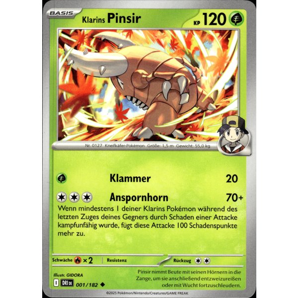 Klarins Pinsir 001/182