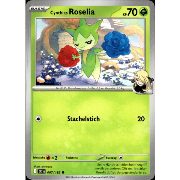 Cynthias Roselia 007/182