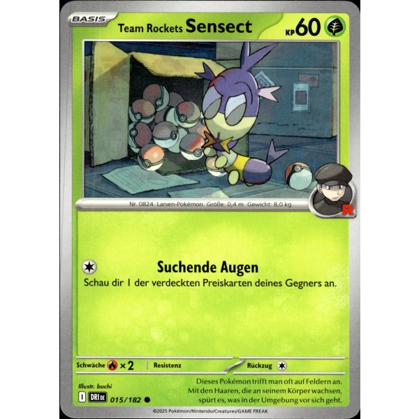 Team Rockets Sensect 015/182