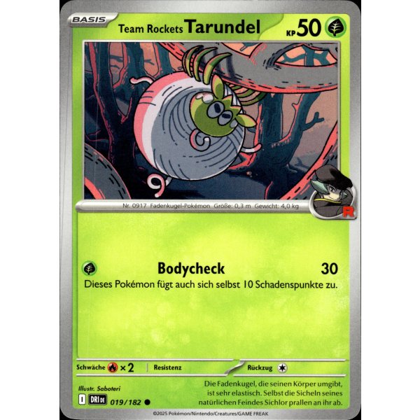 Team Rockets Tarundel 019/182