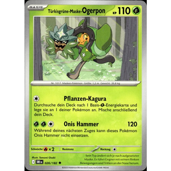 T&uuml;rkisgr&uuml;ne-Maske-Ogerpon 026/182