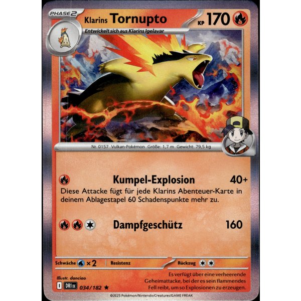 Klarins Tornupto 034/182 Holo