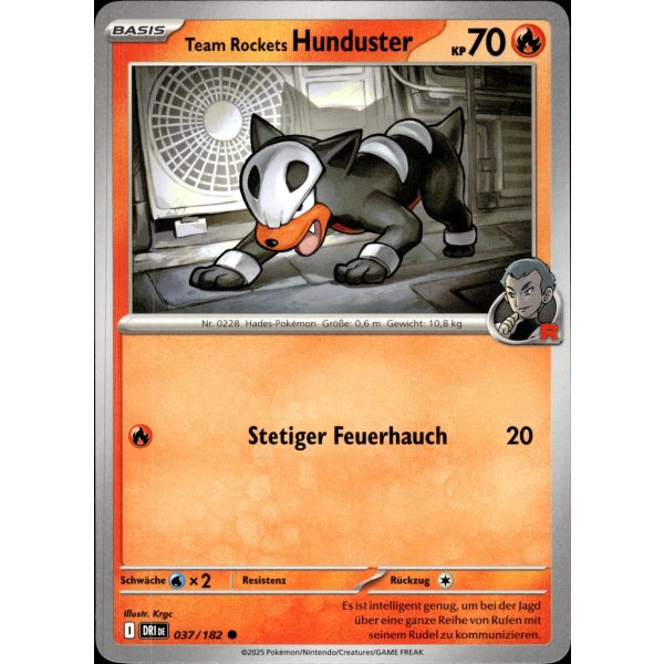 Team Rockets Hunduster 037/182
