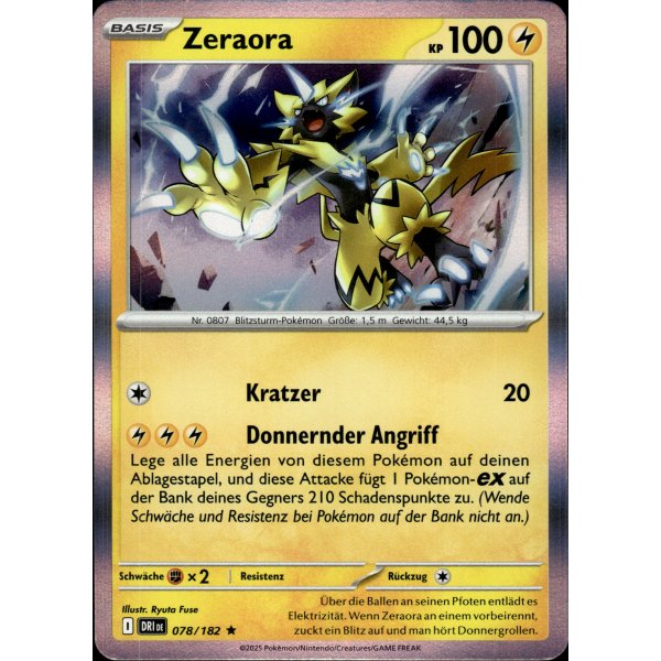 Zeraora 078/182 Holo