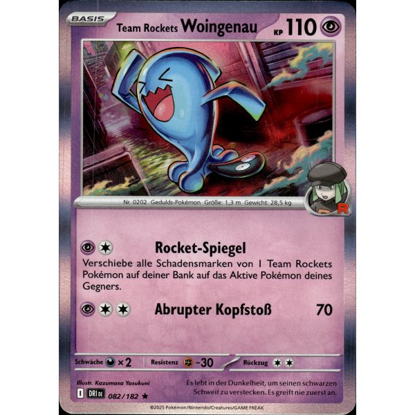 Team Rockets Woingenau 082/182 Holo