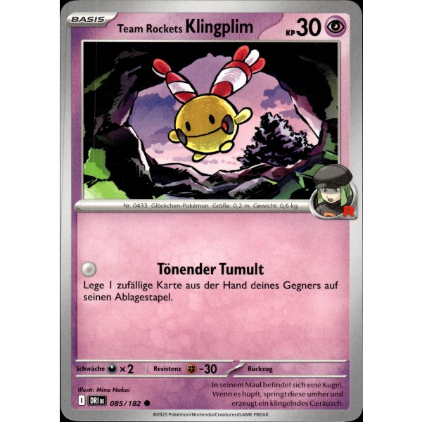 Team Rockets Klingplim 085/182