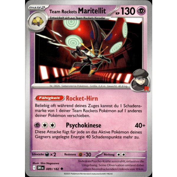 Team Rockets Maritellit 089/182