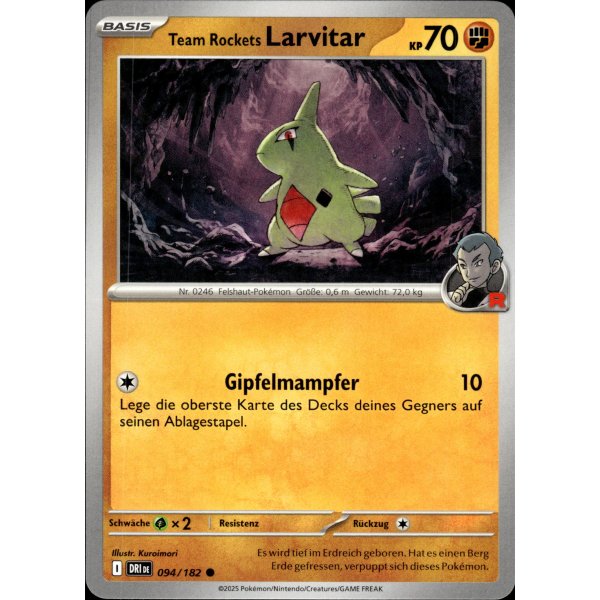 Team Rockets Larvitar 094/182