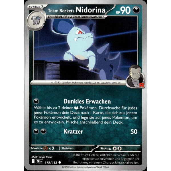 Team Rockets Nidorina 115/182