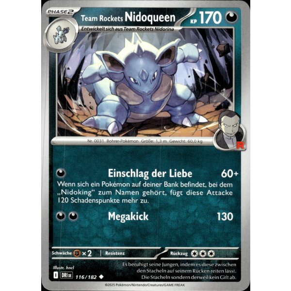 Team Rockets Nidoqueen 116/182