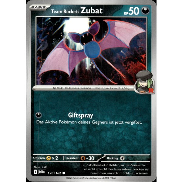 Team Rockets Zubat 120/182