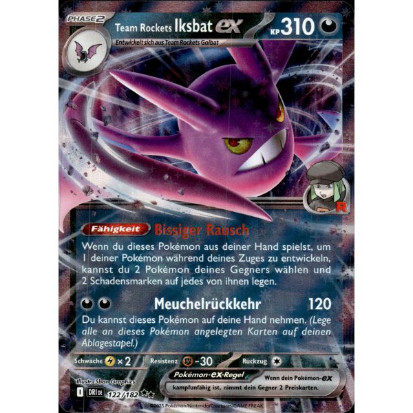 Team Rockets Iksbat-ex 122/182