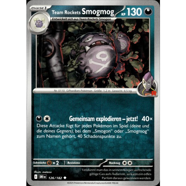 Team Rockets Smogmog 126/182