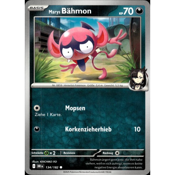 Marys B&auml;hmon 134/182