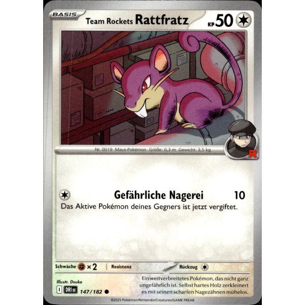 Team Rockets Rattfratz 147/182