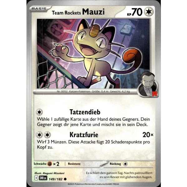 Team Rockets Mauzi 149/182