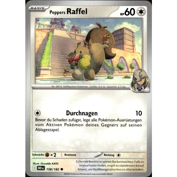 Peppers Raffel 158/182