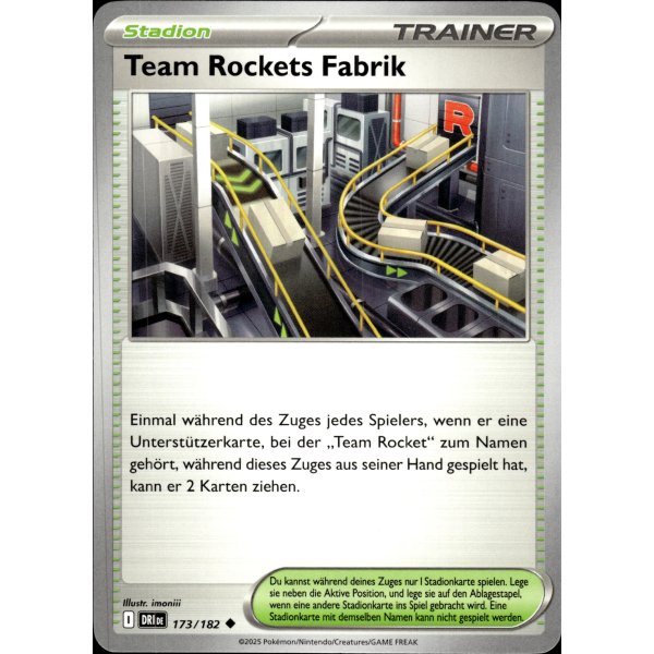 Team Rockets Fabrik 173/182