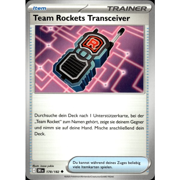 Team Rockets Transceiver 178/182
