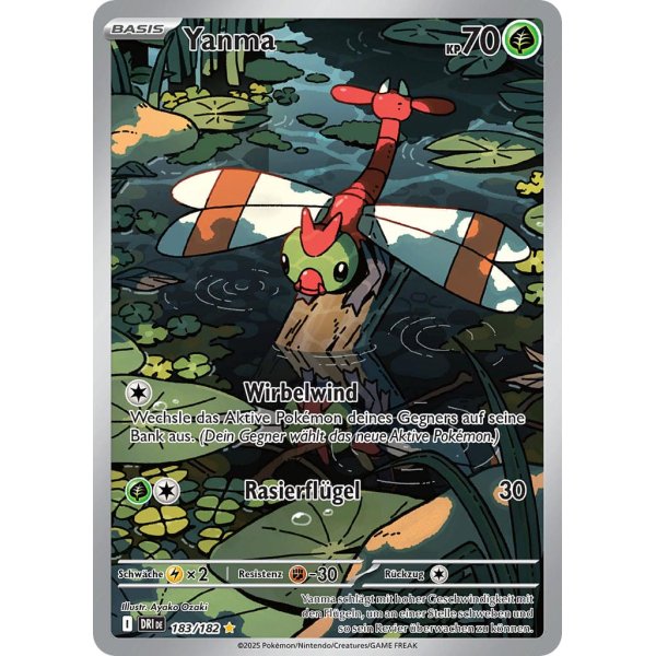 Yanma 183/182 Illustration Rare