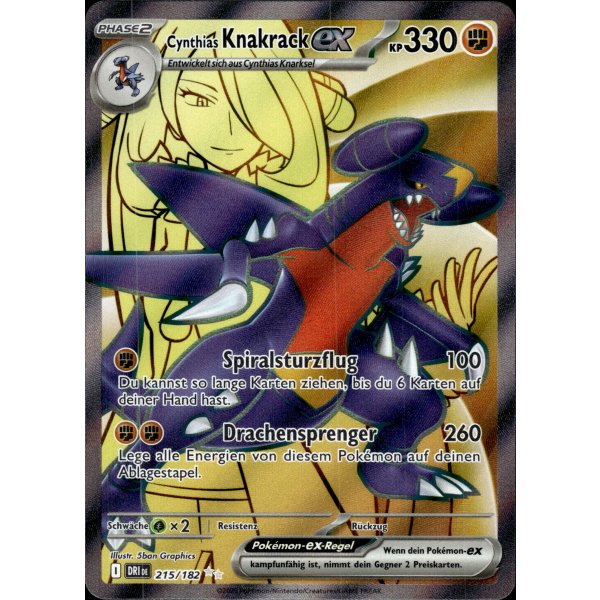 Cynthias Knakrack-ex 215/182