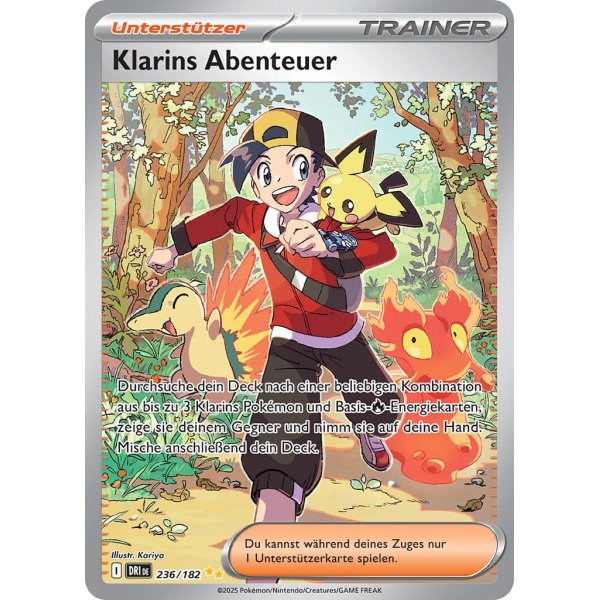 Klarins Abenteuer 236/182 Special Illustration Rare