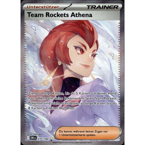 Team Rockets Athena 237/182 Special Illustration Rare