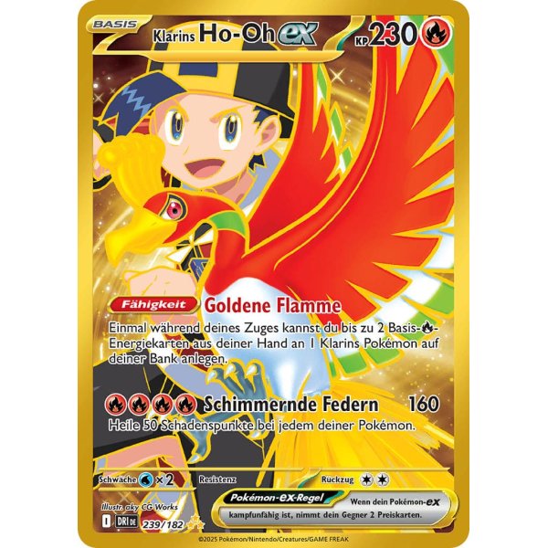 Klarins Ho-Oh-ex 239/182 Hyper Rare